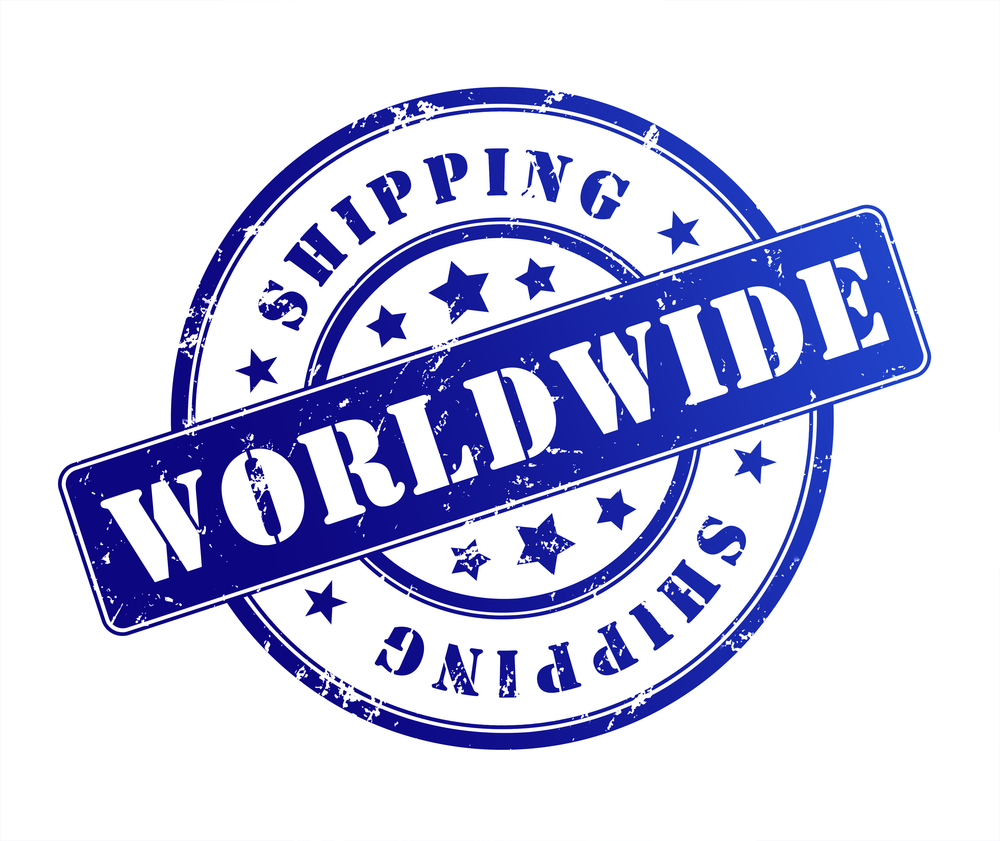 worldwide shipping logo